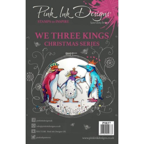 We Three Kings - Pink Ink Designs Clear Stamps Set pi037